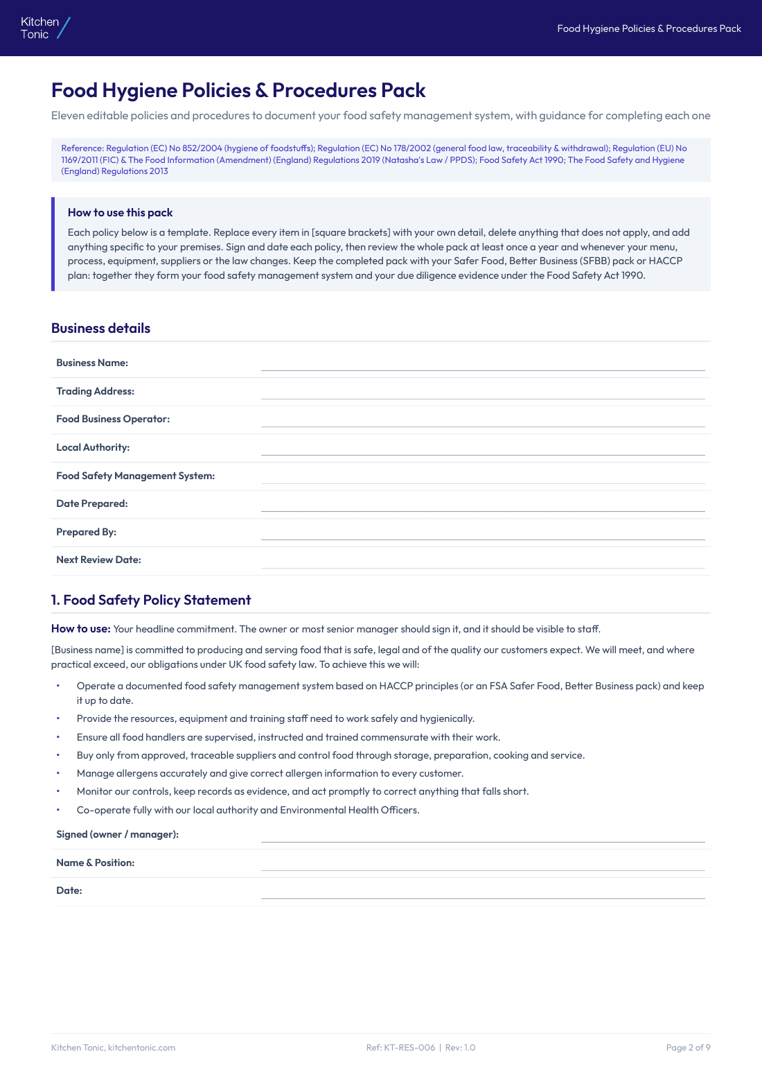 A look inside the 9-page PDF