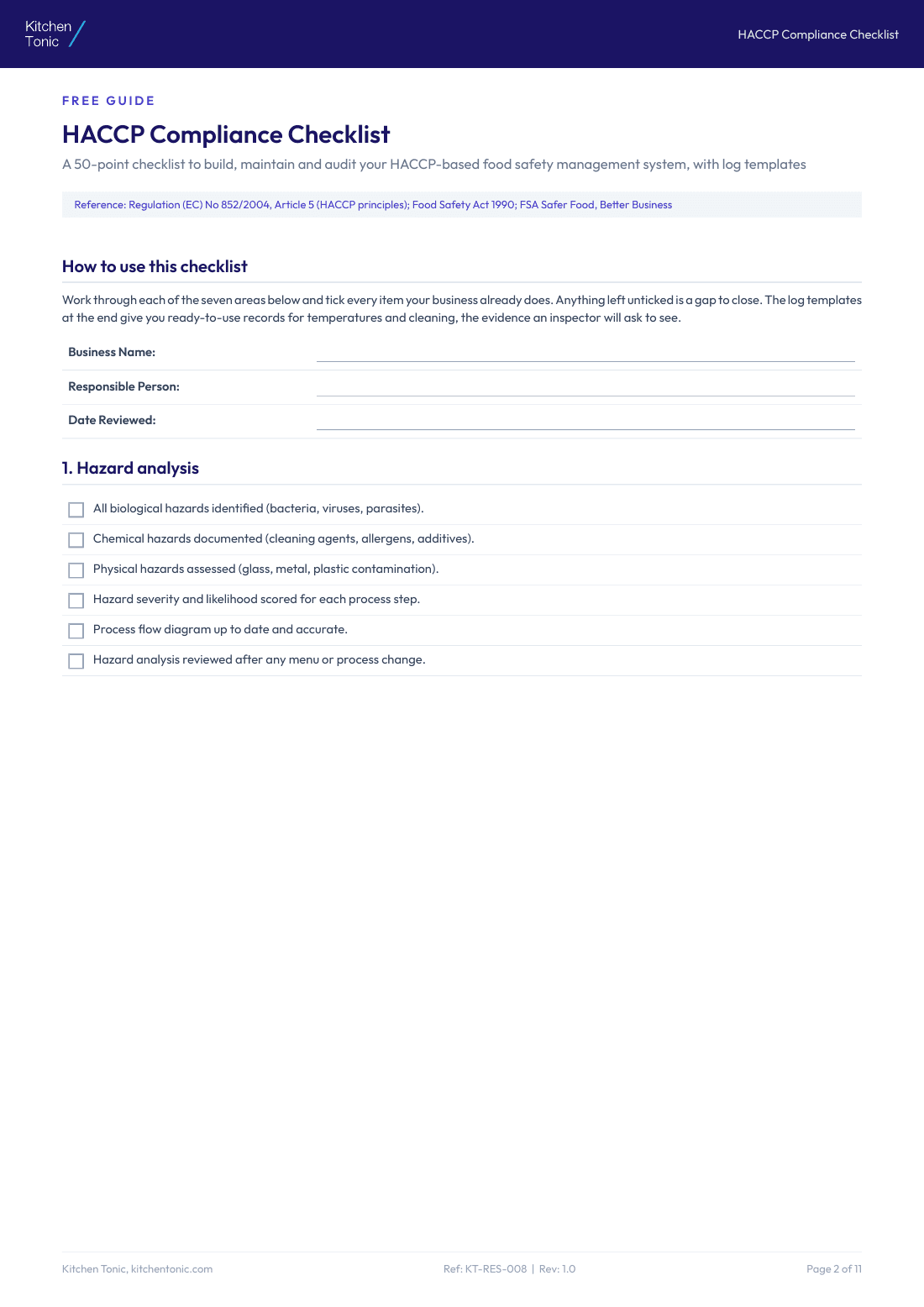 A look inside the 11-page PDF